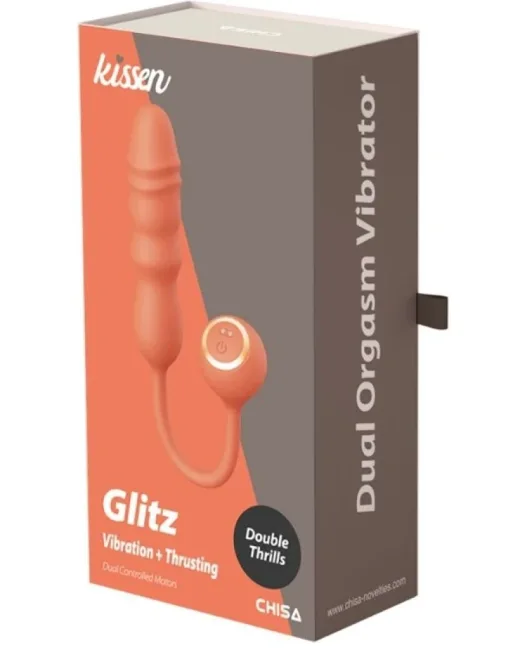 Glitz 10 Titreşim & 9 İtme Modlu Şarjlı Vibratör – Silikon