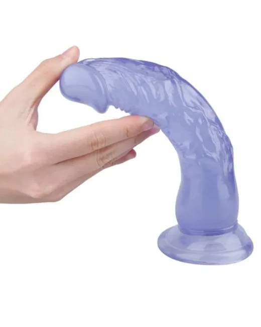 20 cm Mor Dildo – Medikal Silikon