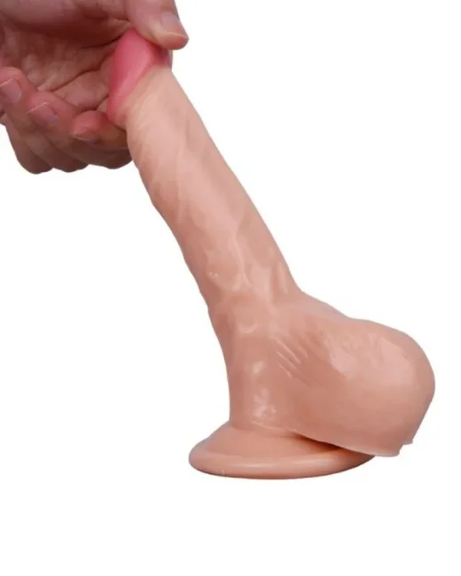 16,5 cm Realistik Dildo – Medikal Silikon