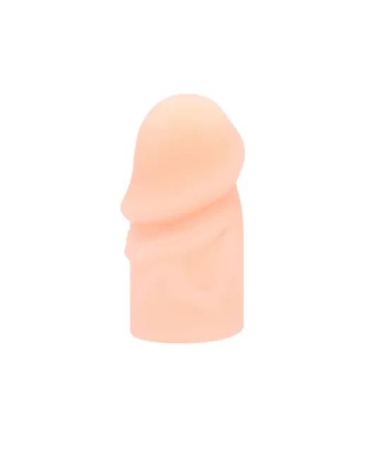 Over – Long Sleeve 3 cm Dolgulu Prezervatif Realistik Penis Kılıfı