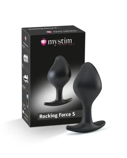 Mystim Rocking Force S Elektirikli Anal Plug – Silikon