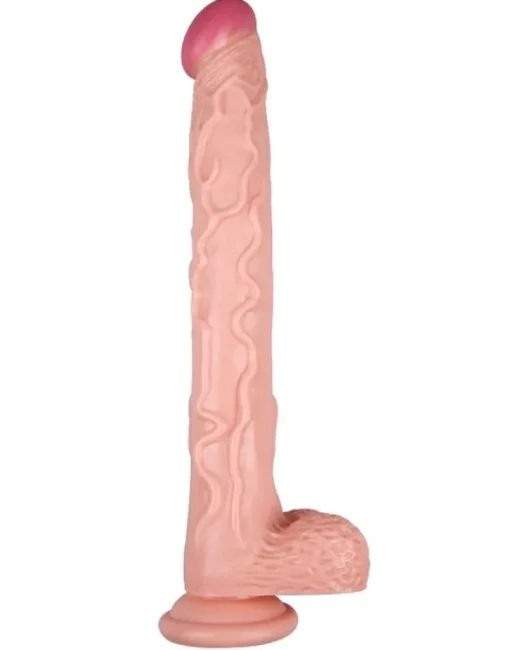 42 cm Realistik Dildo – Medikal Silikon