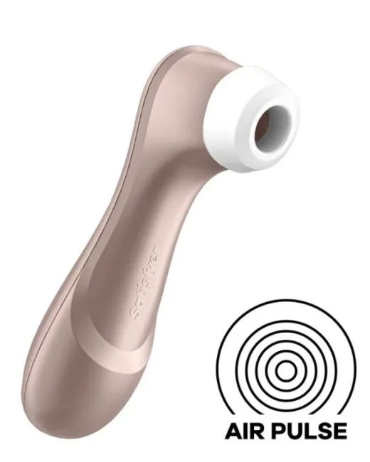 Satisfyer PRO 2 Vakum Dalgası Klitoris Vibratör – Medikal Silikon, Şarjlı