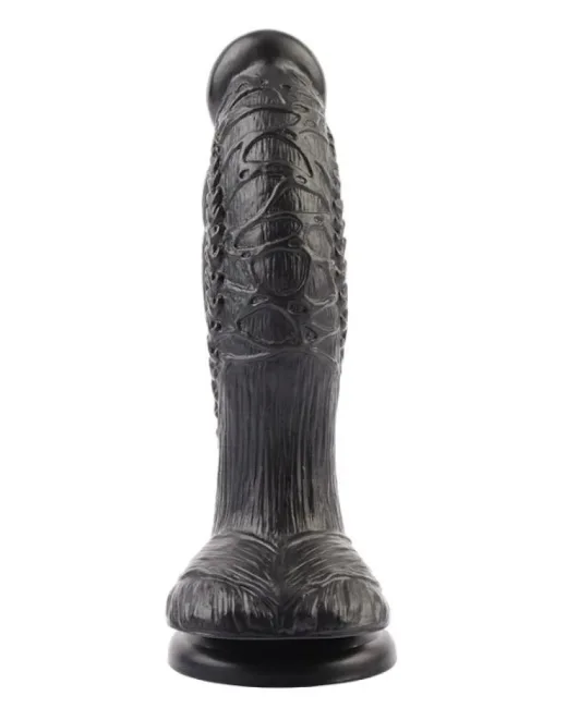 Chisa Novelties Horny Hunter MU Siyah Dildo – Vantuzlu