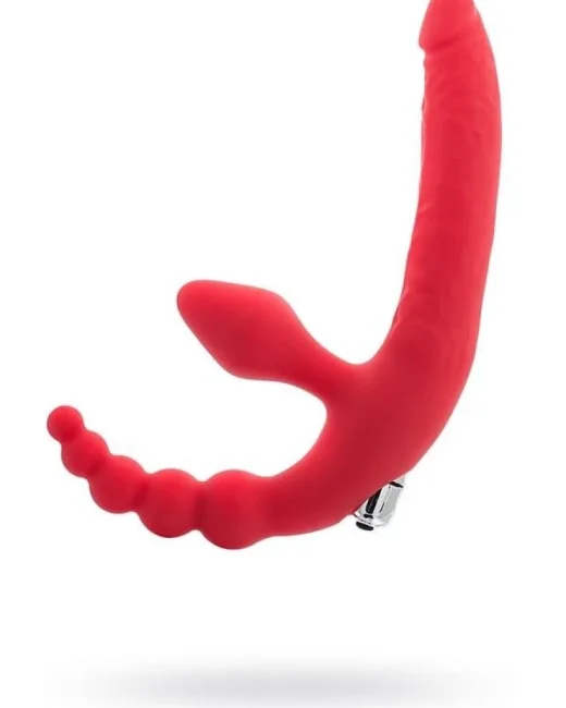 Kırmızı Çift Taraflı Vibratör 35 cm