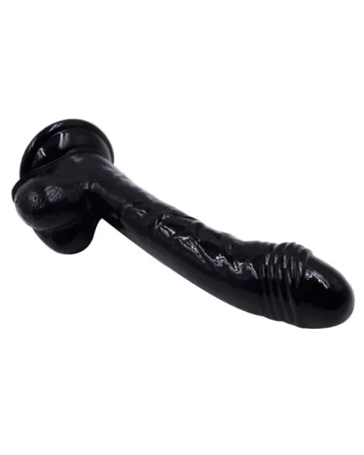 19 cm Siyah Dildo – Medikal Silikon