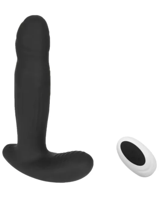 Swing Hareketli Kumandalı Anal Prostat Vibratörü – Silikon, Şarjlı