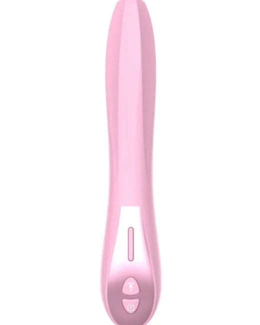 Xuanai Özel Kabartmalı Şarjlı Vibratör – Pembe – Tasarım 02