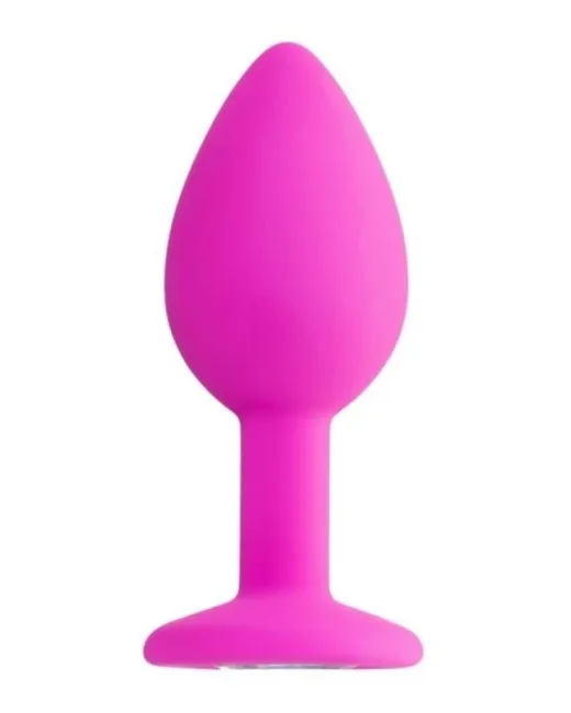 Brilliant Anal Plug Pembe 8 cm 50 g – Silikon