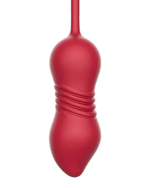 S-Hande Rose Pro 7 İleri Geri Hareket ve Dil vibratör – Silikon, Şarjlı