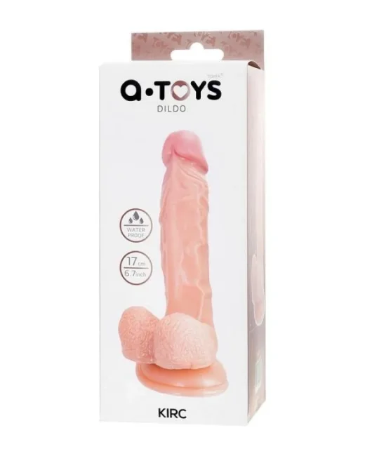 Gerçekçi Dildo Kirc 17 cm – Vantuzlu