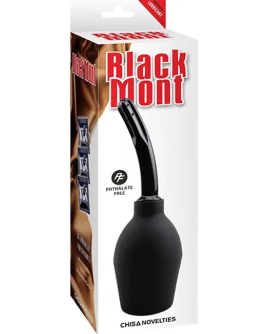 Chisa Black Mont Anal Duş Pompası Chisa Black Mont anal seks oyuncakları, anal ilişkiye alternatif görünüm