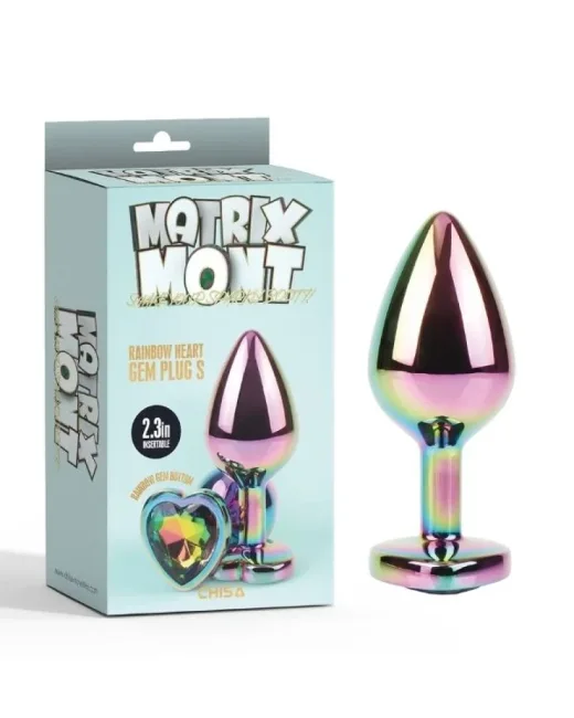 Rainbow Heart Gem Plug S alternatif görünüm