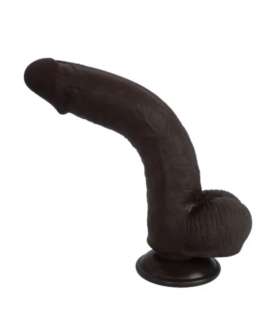 Ultra Gerçekçi 24 cm Kahverengi Kıkırdaklı Dildo – Hissedilir Damarlı – Tasarım 01