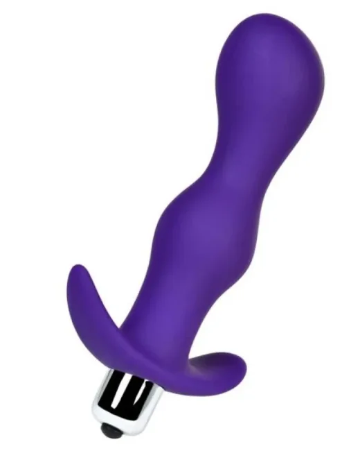 Kamet Anal Vibro Plug Beden L mor 14 cm – Silikon