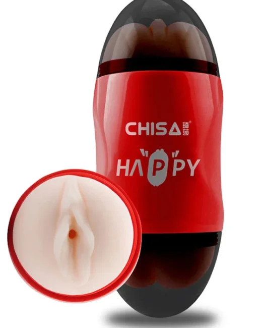 MX Happy Cup Oral Vajinal Çift Taraflı Mastürbatör – Medikal Silikon