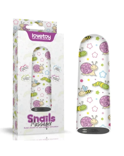 Şarjlı Snails Massager Kurşun Vibratör