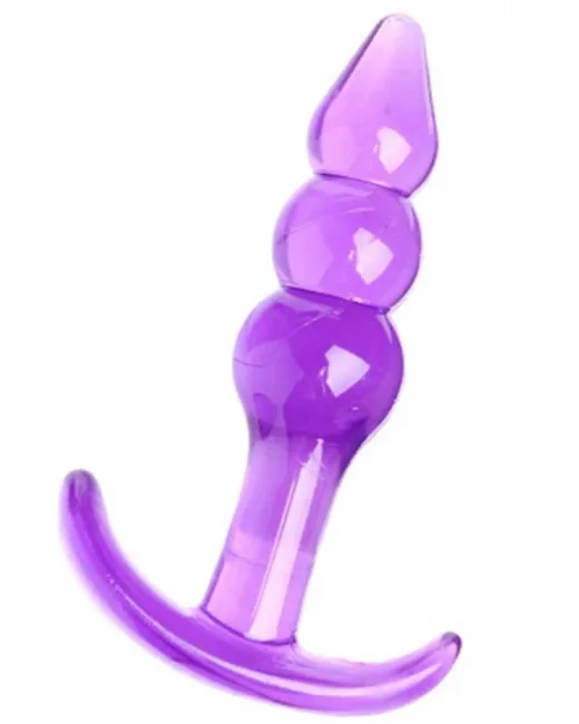 NOXXX Boğumlu T Şeklinde Anal Plug – Silikon