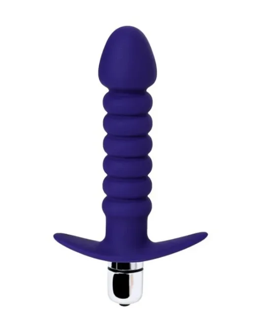 Condal anal vibratör suya dayanıklı Mor, 14 cm – Silikon alternatif görünüm