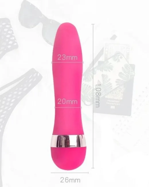 Mini Vibratör Tek Modlu Pembe alternatif görünüm