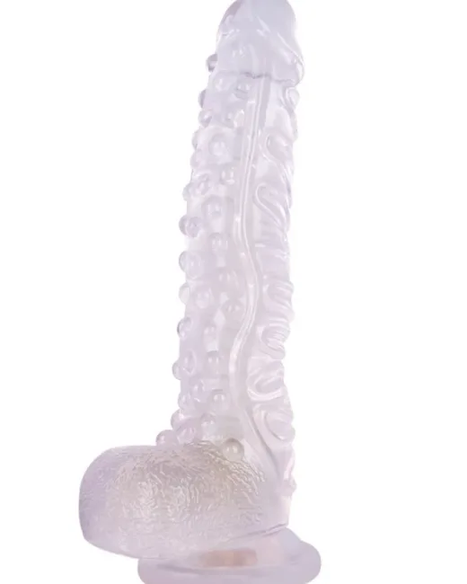 27 cm Beyaz Dildo – Medikal Silikon