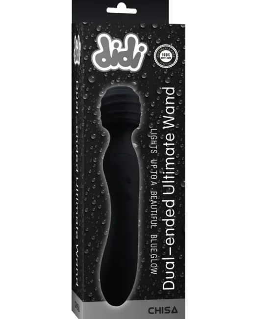 Chisa Didi Çift Taraflı Şarjlı Wand Vibratör alternatif görünüm