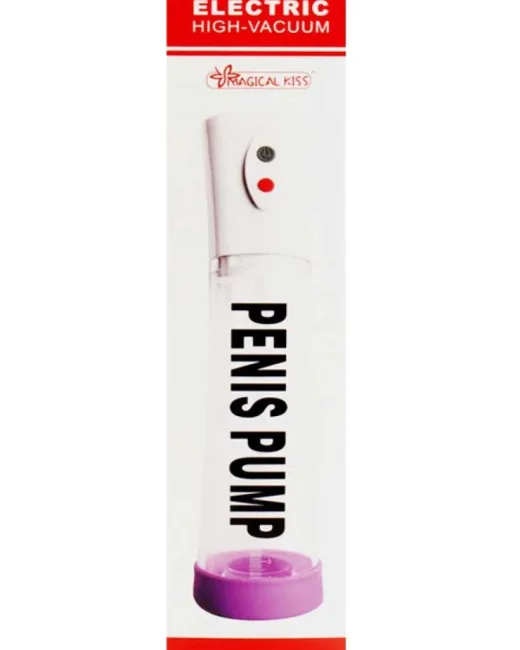 Magical Kiss Otomatik Vakumlu Penis Pompası – Silikon, Şarjlı