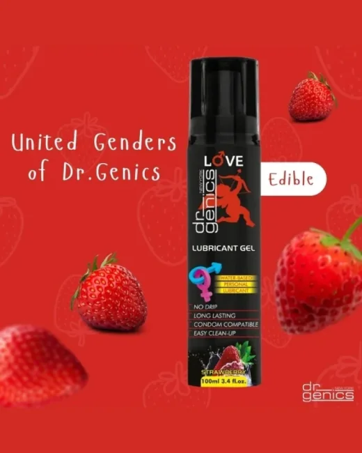 Dr Genics Lubrican Gel (Kayganlaştırıcı Jel) Çilek 100mg