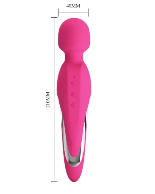 USB Şarjlı 7 Fonksiyonlu Isıtmalı Teknolojik Vibratör – Silikon