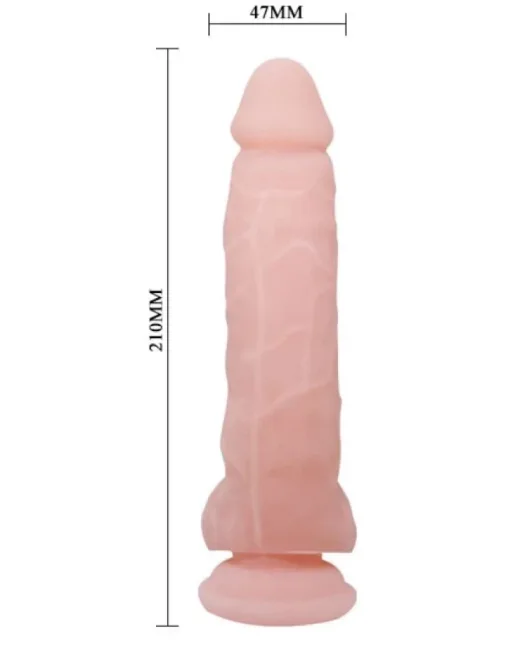 Pthalate Free 21 cm Dildo – Vantuzlu