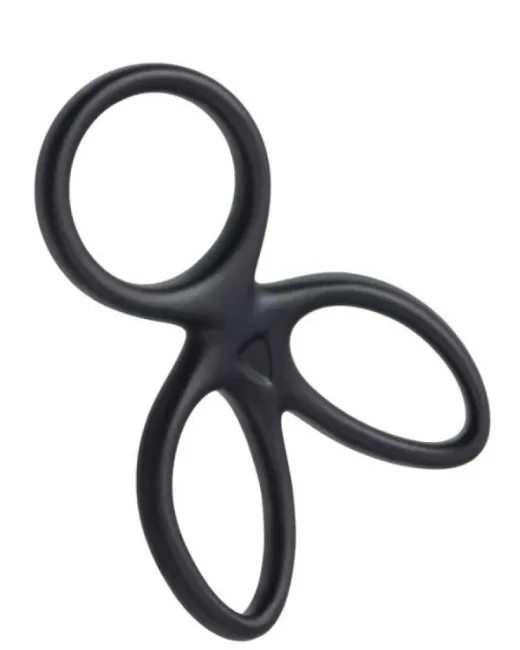 KRAKEN Üçlü Penis Halkası 10 cm – Silikon alternatif görünüm