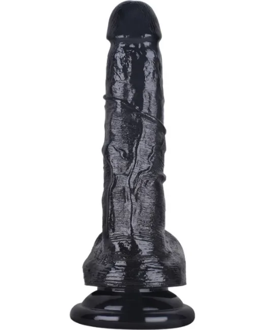 20,5 cm Siyah Dildo – Medikal Silikon