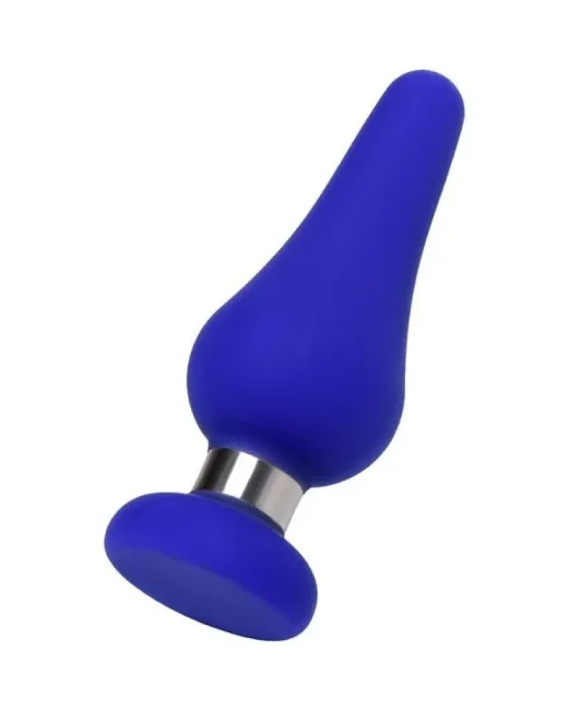 Slassic Anal Plug Boyut L Mavi, 13 cm – Silikon