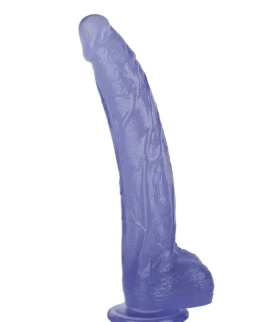 32 cm Mavi Dildo – Medikal Silikon