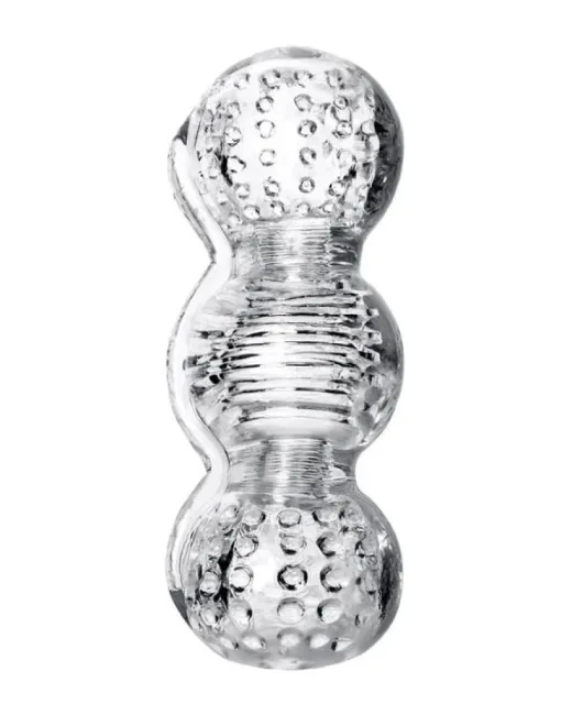 Lingam Mastürbatör Rashmi, TPE, Şeffaf, 15,5 cm alternatif görünüm