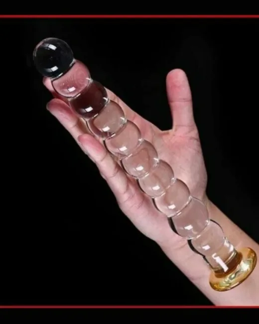 Boğumlu Cam Dildo