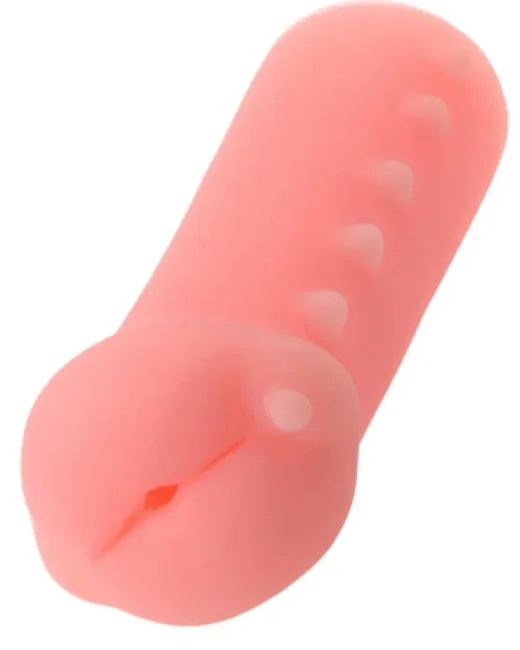 10 cm Noktalı Suni Vajina Mastürbatörü – Jel