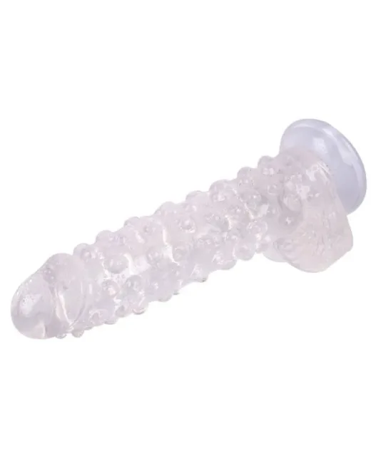 24 cm Beyaz Dildo – Medikal Silikon – 383 g