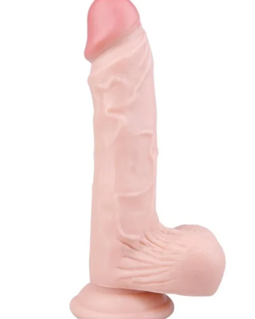 22,5 cm Realistik Dildo – Medikal Silikon – 4,2 cm Kalınlık