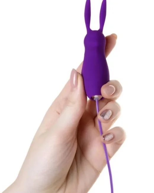 Bunny Mini Vibratör Mor – Silikon