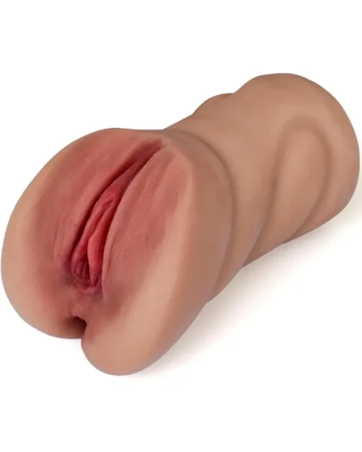Gerçekçi Çift Girişli Anal Vajinal Melez Mastürbatör