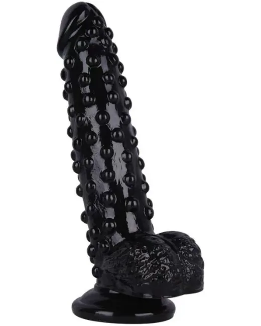 24 cm Siyah Dildo – Medikal Silikon