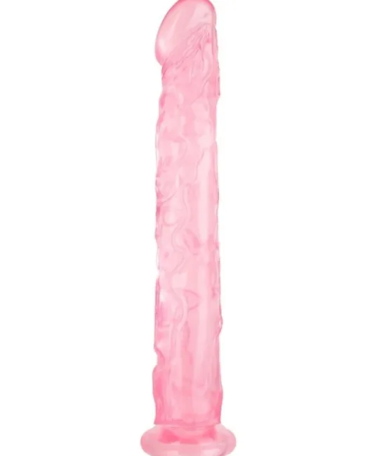 34,5 cm Pembe Dildo – Medikal Silikon