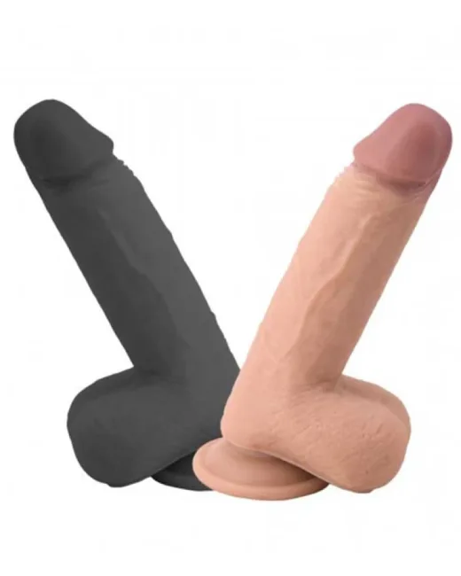 FK Gerçekçi Kalın Dildo – Hissedilir Damarlı, Vantuzlu