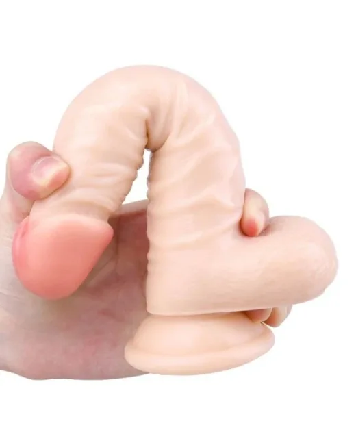 20 cm Realistik Dildo – Medikal Silikon – 264 g