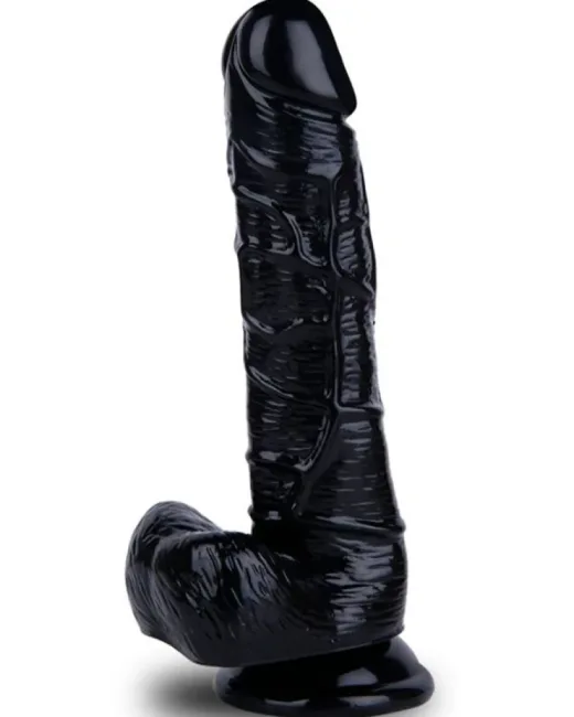 20 cm Realistik Dildo – Medikal Silikon – 4 cm Kalınlık, 296 g alternatif görünüm