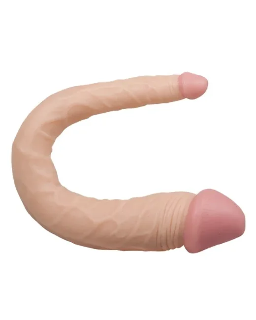36 cm Çift Taraflı Lezbiyen Dildo – Silikon