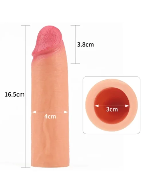 Add 1,5 i̇nç Revolutionary Silikon Nature Extender Penis Kılıfı – Şarjlı