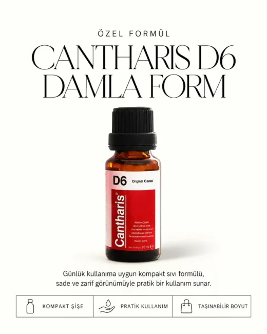 Cantharis D6 Bayan İstek Arttırıcı Damla alternatif görünüm