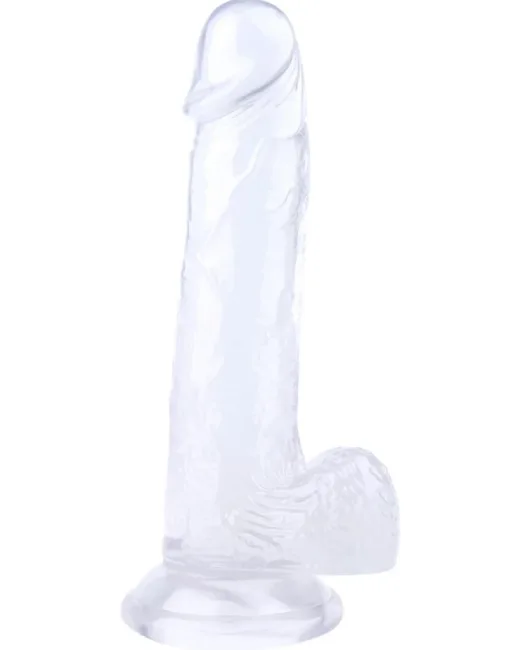 20 cm Beyaz Dildo – Medikal Silikon – Siyah alternatif görünüm